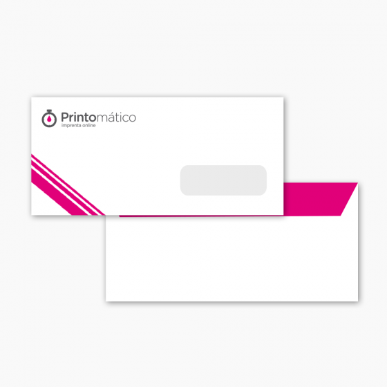 Sobre tipo carta con ventana